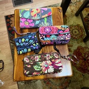 Vera Bradley Lot Wallets Wristlets